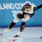 　女子１０００メートルで銅メダルを獲得した高木美帆＝９日（ゲッティ＝共同）