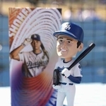 　２０２５年４月のブレーブス戦の来場者に配られた大谷の首振り人形