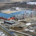 　北海道千歳市のラピダスの工場＝２０２５年３月