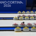 　ミラノ・コルティナ冬季五輪のカーリング会場＝コルティナダンペッツォ（ＡＰ＝共同）