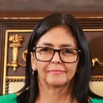 　ベネズエラのロドリゲス暫定大統領（ゲッティ＝共同）