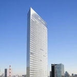 　電通本社が入るビル＝東京都港区