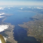 　琵琶湖＝２０２３年１０月