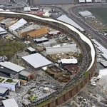 大阪・関西万博会場の大屋根リング＝２０２５年４月、大阪市此花区の夢洲