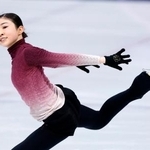 　公式練習で調整する千葉百音＝ミラノ（共同）