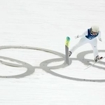 　ラージヒルで調整する丸山希＝プレダッツォ（共同）