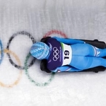 　ミラノ・コルティナ冬季五輪のスケルトン女子に出場したバレンティナ・マルガリオ＝１３日、イタリア・コルティナダンペッツォ（共同）