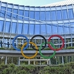 　国際オリンピック委員会（ＩＯＣ）の本部＝２０２５年１０月、スイス・ローザンヌ（共同）