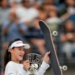 　優勝した小野寺吟雲＝１５日、シドニー（ゲッティ＝共同）