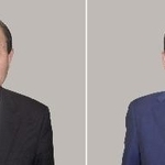 　福田昭夫氏（左）、藤岡隆雄氏