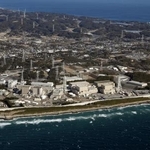 　中部電力浜岡原発＝１月、静岡県御前崎市（共同通信社機から）