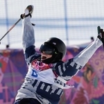 　２０１４年、ソチ五輪で米代表として競技するケンワージー（ＡＰ＝共同）