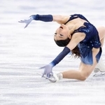 　女子ＳＰ　演技する坂本花織＝ミラノ（共同）