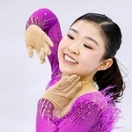 　女子ＳＰ　演技する千葉百音＝ミラノ（共同）