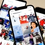 　スノーボード女子ハーフパイプ中国代表の劉佳宇らのインスタグラム（共同）