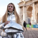 　アナスタシア・クチェロワさん＝１６日、ミラノ（ＡＰ＝共同）