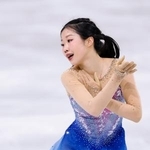 　女子フリー　演技する中井亜美＝ミラノ（共同）