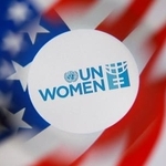 　国連女性機関（ＵＮウィメン）のロゴ（ロイター＝共同）