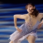 　エキシビションで演技する坂本花織＝ミラノ（共同）