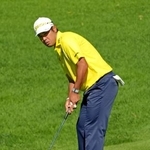 　最終ラウンド、通算６アンダーで２８位の松山英樹＝リビエラＣＣ（共同）