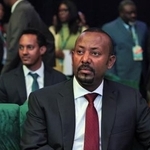 　エチオピアのアビー首相＝２０２５年９月、アディスアベバ（ロイター＝共同）