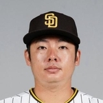 　パドレスの松井裕樹（ゲッティ＝共同）