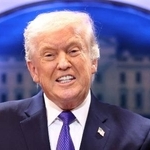 　米ホワイトハウスで記者会見するトランプ大統領＝２０日（ロイター＝共同）