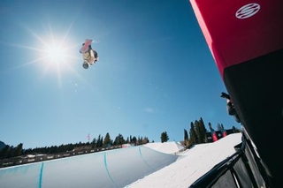 　男子で優勝した山田琉聖＝アスペン（主催者提供、共同）