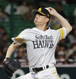 　ヤクルト戦に先発し、４回２失点のソフトバンク・大関＝みずほペイペイドーム