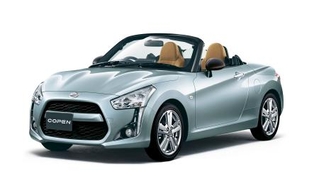 　ダイハツ工業が生産を終了する「コペン」の現行モデル