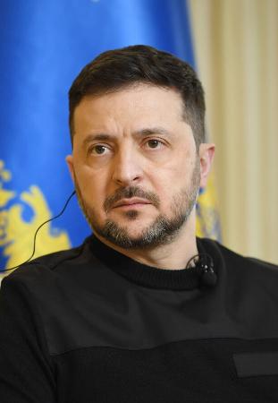 　ウクライナのゼレンスキー大統領