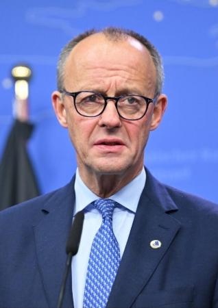 　ドイツのメルツ首相（ゲッティ＝共同）