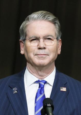 　ベセント米財務長官