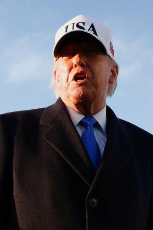 　トランプ米大統領＝１３日、メリーランド州（ロイター＝共同）