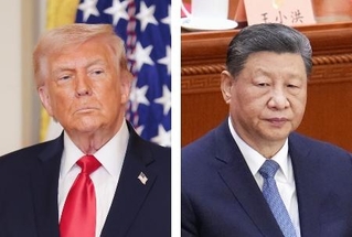 　トランプ米大統領（ゲッティ＝共同）、中国の習近平国家主席