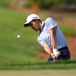 　１２位に浮上した金谷拓実＝２月２８日、米フロリダ州（ゲッティ＝共同）