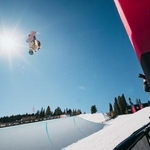 　男子で優勝した山田琉聖＝アスペン（主催者提供、共同）