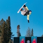 　女子で優勝した清水さら＝アスペン（主催者提供、共同）