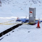 　事故のあったスキー場のエスカレーター＝２０２５年１２月、北海道小樽市