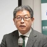 　４日、台北で開かれたシンポジウムで発言する東大先端科学技術研究センターの橋本道雄教授（共同）