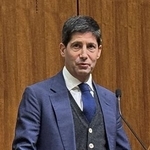 ケビン・ウォーシュ氏＝２０２５年５月、米カリフォルニア州（ロイター＝共同）