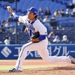 　６回から登板し５四死球と乱調だったＤｅＮＡ・藤浪＝横浜