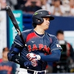 　阪神との強化試合に出場したＷＢＣ日本代表の大谷翔平＝京セラドーム大阪