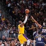 　フィールドゴールの通算最多記録を更新したＬ・ジェームズ＝５日（ＮＢＡＥ・ゲッティ＝共同）