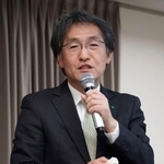 　記者会見する住友ファーマの木村徹社長＝６日午後、大阪市中央区