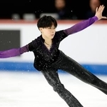 　男子フリー　演技する西野太翔＝タリン（共同）