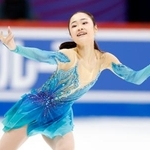 　女子フリー　演技する島田麻央＝タリン（共同）