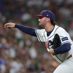 　メキシコ戦に先発した米国のスキーンズ＝ヒューストン（ゲッティ＝共同）