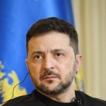 　ウクライナのゼレンスキー大統領