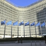 　ベルギーのブリュッセルにあるＥＵ欧州委員会ビル